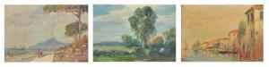 MAJOR B 1800-1900,A Group of Three Landscapes,Gray's Auctioneers US 2012-07-31