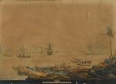 Major Charles Alphonso Pierrepont 1812,View of Malta, taken from the Point of the Cora,Bonhams 2008-05-21