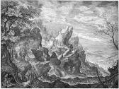 MAJOR Isaak 1576-1630,Felsige Landschaft,1622,Galerie Bassenge DE 2015-05-28