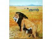 MAJOR Riley 1940,'Hunter on the Plains' American lion,Capes Dunn GB 2009-09-08