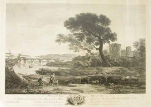 MAJOR Thomas 1714-1799,A View of the Pontemole near Rome,Kidner GB 2009-04-30