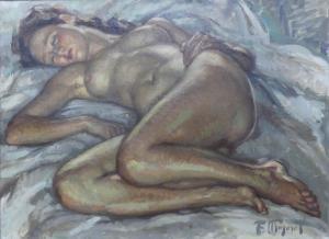 MAJOREL Fernand 1898-1965,Lying nude woman,Lacy Scott & Knight GB 2024-03-15