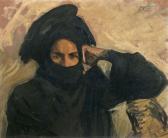 MAJORELLE Jacques,Portrait d'Egyptien,1911,Artcurial | Briest - Poulain - F. Tajan 2022-12-30
