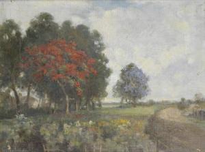 MAJUMDAR B 1900-1900,Landscape,1941,Bonhams GB 2011-11-16
