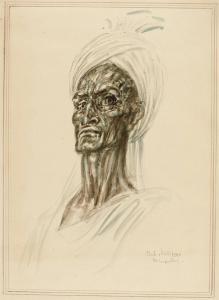 MAK Paul 1891-1967,Study of a man wearing a turban,Christie's GB 2008-06-11