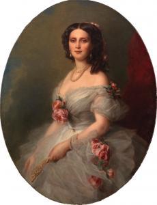 MAKAROV Ivan Koz'mic 1822-1897,Portrait of a Lady,MacDougall's GB 2021-06-10