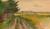 MAKOVSKI Aleksandr Vladimir 1869-1924,Village Landscape,MacDougall's GB 2006-05-30