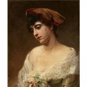 MAKOVSKI Konstantin Egorovich 1839-1915,PORTRAIT OF A LADY,Sotheby's GB 2007-11-27