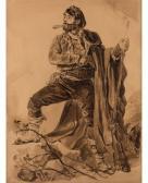 MAKOVSKIY YEGOR IVANOVICH 1802-1886,Pirate,Shapiro Auctions US 2017-03-18