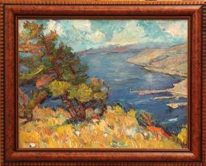 MALANCEC Fedor,''Pogled sa Nehaju (Senj)'' or View of Nehaju,1967,Clars Auction Gallery 2010-07-11