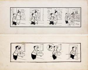 MALANG SANTOS MAURO 1928-2017,Comic Sketches,Leon Gallery PH 2014-11-29