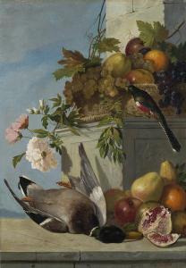 MALATESTA Narciso 1835-1896,Frutti, fiori e pennuti,Il Ponte Casa D'aste Srl IT 2015-04-21