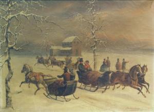 MALBRANCHE 1800-1800,Sleigh Ride,William Doyle US 2007-02-28