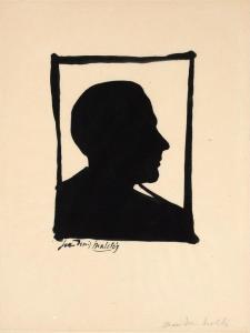 MALCLES Jean Denis 1912-2002,Profil de l'artiste par lui-même,Aguttes FR 2024-03-13
