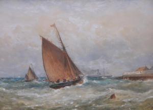 MALCOLM LLOYD RICHARD 1855-1945,off Ryde, Isle of Wight,Burstow and Hewett GB 2017-05-03