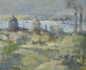 MALCOLM ROBERT ROGERS 1915,Extensive London view from Greenwich Park,Burstow and Hewett 2010-08-25
