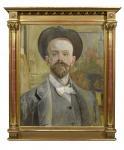 MALCZEWSKI Jacek 1854-1929,Autoportret w kapeluszu,1914,Rempex PL 2024-04-10