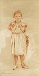 MALCZEWSKI Jacek 1854-1929,Study of Girl Figure,Agra-Art PL 2013-06-09