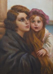 MALDARELLI Giuseppe 1885-1958,Madre,Capitolium Art Casa d'Aste IT 2024-02-22