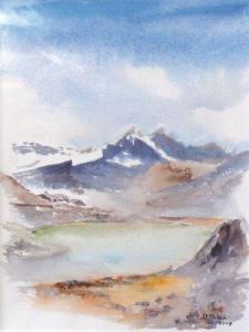 MALECKI Jean Francois,« Lac Blanc Les Alpes »,Richmond de Lamaze FR 2011-04-28