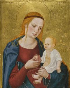 MALER ZU SCHWAZ Hans 1485-1529,THE VIRGIN AND CHILD,Sotheby's GB 2018-12-06