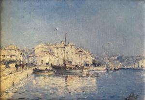 MALFROY Charles 1862-1951,La Ciotat, le port,De Maigret FR 2023-12-20