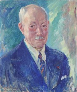 MALHERBE William 1884-1951,Mansportret,Bernaerts BE 2018-03-20