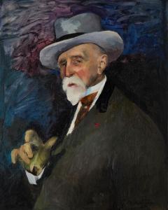 MALIAVINE Philippe Andreevitch 1869-1940,Portrait of a Man, Possibly Prince Peter,1930,MacDougall's 2024-04-10