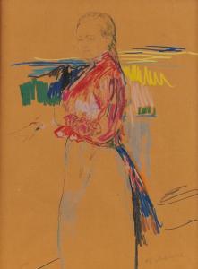 MALIAVINE Philippe Andreevitch,Portrait of a woman,Bellmans Fine Art Auctioneers 2023-10-10