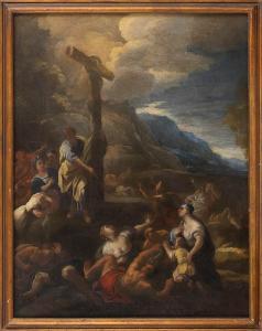 MALINCONICO andrea 1624-1698,Mosè e il serpente di bronzo,Bertolami Fine Arts IT 2020-07-02