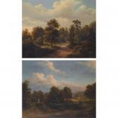 MALINOVSKY Anton Vladislavovich 1856,a pair of landscapes,1867,Sotheby's GB 2006-05-31