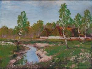 Malinowski Andrzej 1885-1932,Landscape with a flowage,Desa Unicum PL 2019-09-05