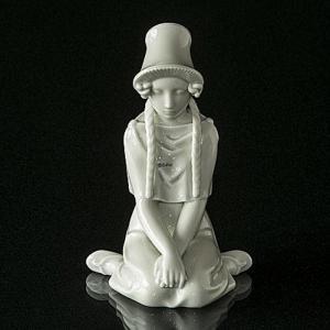 MALINOWSKI Arno 1899-1976,Kneeling girl, porcelain figurine,Bruun Rasmussen DK 2022-10-13