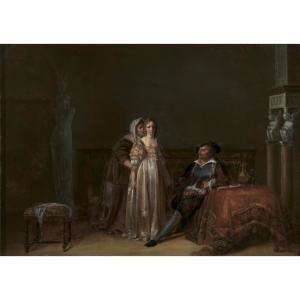MALLET Jean Baptiste 1759-1835,the procuress,Sotheby's GB 2006-01-28