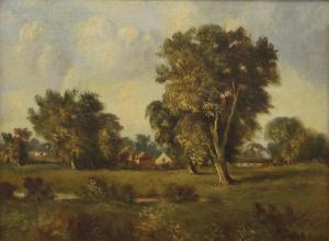 MALLETT Robert 1867-1950,Farmhouse View,19th century,Rowley Fine Art Auctioneers GB 2022-06-01