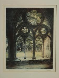 MALLINSON Pat 1930-2008,Cloister,Wotton GB 2018-08-21