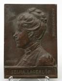 MALMQUIST Gustaf 1865-1926,Selma Lagerlöf i profil,Uppsala Auction SE 2012-01-30