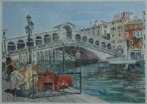 MALOCCO Alfred,The Rialto Bridge, Venice,Shapes Auctioneers & Valuers GB 2009-03-07