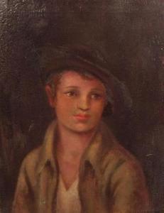 MALONEY Louise B 1900-1900,Portrait of a Boy,20th Century,Gray's Auctioneers US 2010-02-27