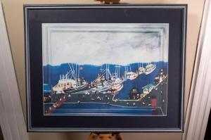 MALONEY SHEILA RUTH 1937,Print Ships on Water,1993,888auctions CA 2021-12-14
