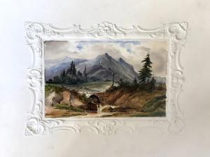 MALOU Jules 1810-1886,Paysage de montagne,1846,Neret-Minet FR 2019-04-19