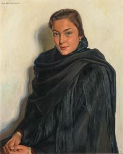 MALTA Eduardo 1900-1967,Bildnis einer Dame,1941,Beurret Bailly Widmer Auctions CH 2024-03-20