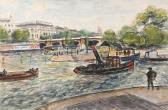 MALTERRE Andre 1889-1975,Le pont Neuf et la Seine,1933,Art Richelieu FR 2018-03-10