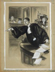 MALTESTE Louis 1862-1928,Scène d\’audience,Ferri FR 2023-03-31