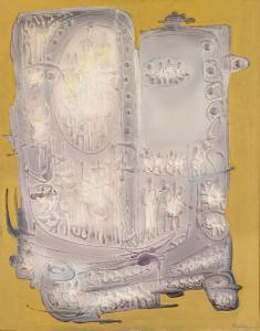 MALTEZOS Yannis 1915-1987,Compostion en jaune,1965,Cornette de Saint Cyr FR 2023-11-22
