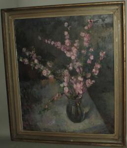 MALURA Oswald 1900-1900,Blütenkirsche in Vase,Palais Dorotheum AT 2013-12-05
