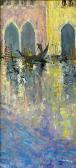 MALY Michel 1936-2018,Gondolier on the Grand Canal, Venice,Ewbank Auctions GB 2018-09-12