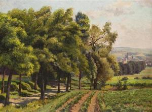 MALY Vaclav 1874-1935,A View of Domažlice,Palais Dorotheum AT 2018-05-26