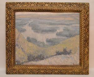 MALYSHEV Gennady 1922-1999,Landscape marsh scene,Hood Bill & Sons US 2017-03-14