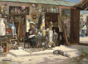 MALYSHEV Nikolai Tarasievich 1851,The antiques dealer,Christie's GB 2007-05-24